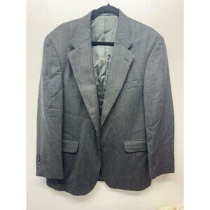 LAND'S END Mens Tweed Blazer Sport Coat Casual‎ Jacket Size 40R Wool Suit #30